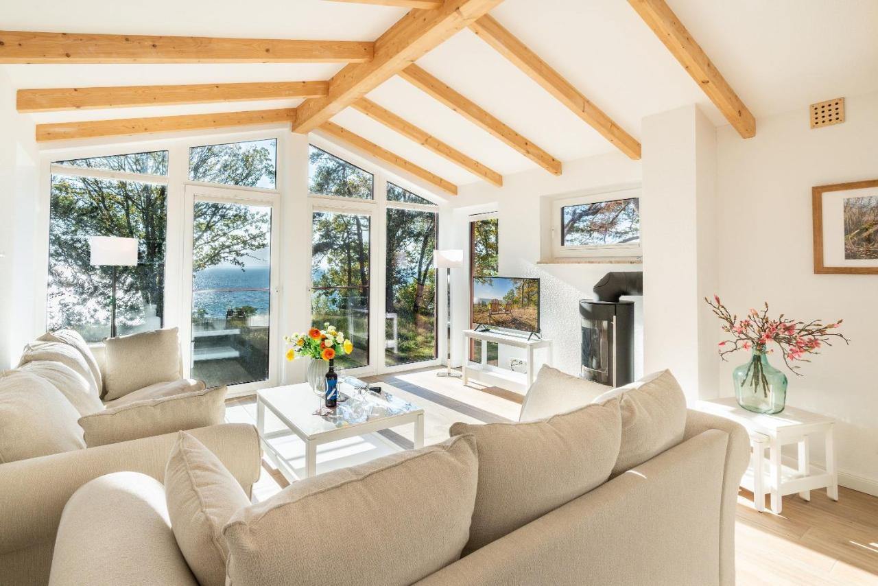 Ferienhaus "Biberburg Am Haff" Garz  Eksteriør billede