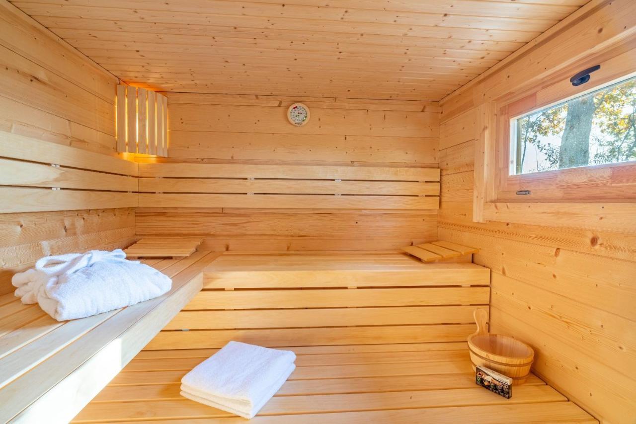 Ferienhaus "Biberburg Am Haff" Garz  Eksteriør billede